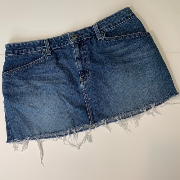 ✨TOMMY HILFIGER✨ Blue Denim Miniskirt - Picture 1 of 5